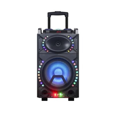10X2 KARAOKE RECHARGEABLE SPEAKER WITH X-BASS, 7 CHANNEL EQUALIZ