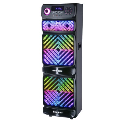 12''X2 DJ WOOFER WITH 15.6'' FULL SCREEN WITH 32GB+2RAM AND 13 VER MIRROE LINK FULL RGB LIGHT BT,USB,SD,AM/FM