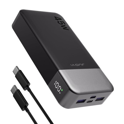 20000mAh PD 45W Built-in USB-C Cable Power Bank (6/24)