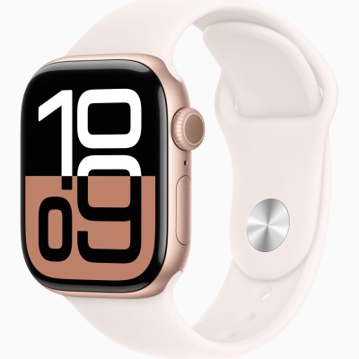 38mm Full Coverage RoseGold with Tempered Glass iWatch Screen Frame - Chromed Rose Gold+Pink