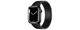38mm PU Solid Color iWatch Screen Frame - Black