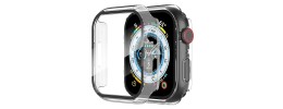 38mm PU Solid Color iWatch Screen Frame - Clear