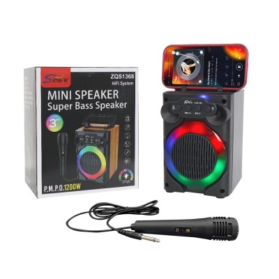 3INCH SPEAKER WITH WIRED MIC POWER 5W
