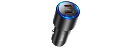 40W Dual Type-C Port FAST CAR CHARGER (12/48)