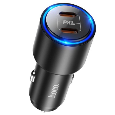 40W Dual Type-C Port FAST CAR CHARGER (12/48)