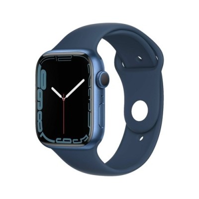 40mm PU Solid Color iWatch Screen Frame - Blue