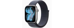 42mm PU Solid Color iWatch Screen Frame - Blue