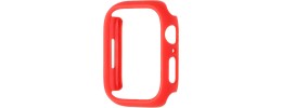 42mm PU Solid Color iWatch Screen Frame - Red