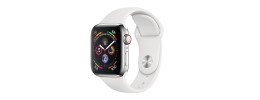44mm PU Solid Color iWatch Screen Frame - Clear