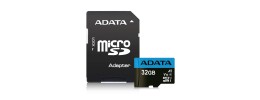 ADATA Premier 32GB MicroSDHC/SDXC UHS-I Class 10 V10 A1 Memory Card with Adapter Read up to 100 MB/s (AUSDH32GUICL10A1-RA1) (Rack Inside - Memory 9)