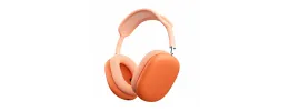 APMax1 Wireless Over-Ear Bluetooth Adjustable Headphones Active Noise Cancel HiFi Stereo Sound - Orange