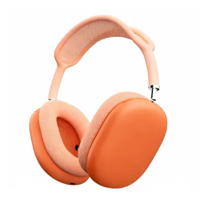 APMax1 Wireless Over-Ear Bluetooth Adjustable Headphones Active Noise Cancel HiFi Stereo Sound - Orange
