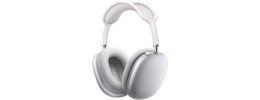 APMax1 Wireless Over-Ear Bluetooth Adjustable Headphones Active Noise Cancel HiFi Stereo Sound - Silver