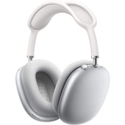 APMax1 Wireless Over-Ear Bluetooth Adjustable Headphones Active Noise Cancel HiFi Stereo Sound - Silver