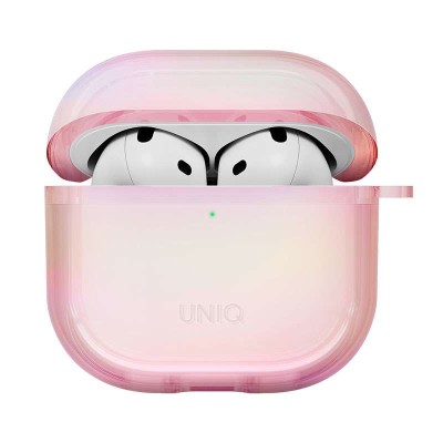 AirPods 4 Silicon Case with Retail Packages Bright Pink