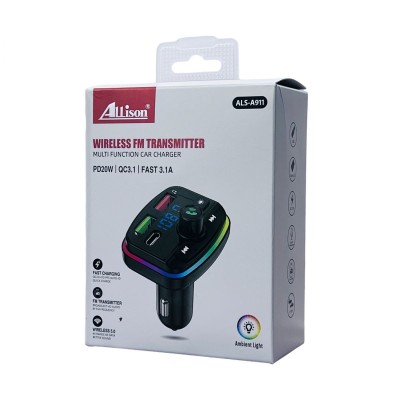 Allison Wireless PD 25W and QC FM Transmitter ALSA161