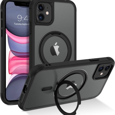 Apple Iphone 11 (6.1") 2019 Tough Case w/Large Rotating Magn