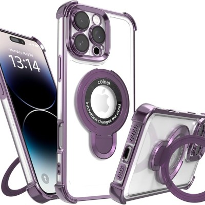 Apple Iphone 13 (6.1") 2021 New Texture Magnet Ring Stand Ca