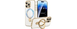 Apple Iphone 13 (6.1") 2021 New Texture Magnet Ring Stand Ca