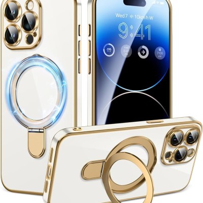 Apple Iphone 13 (6.1") 2021 New Texture Magnet Ring Stand Ca