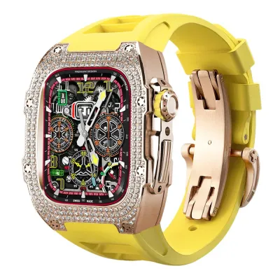 Apple Watch Case Diamond Electroplate Size 46mm/w Built in T