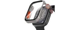 Apple Watch Case Simp Design Size 46mm/w Built in Tempered G