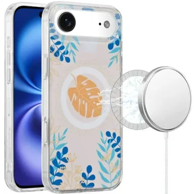 For iPhone 17 Air Double Layer Design IMD TPU Case - U