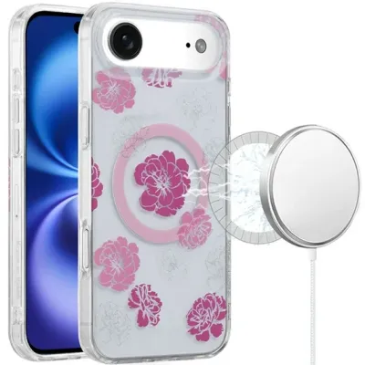 For iPhone 17 Air Double Layer Design IMD TPU Case - V