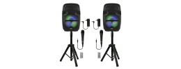 DOUBLE 8 INCH WITH WIRED MIC