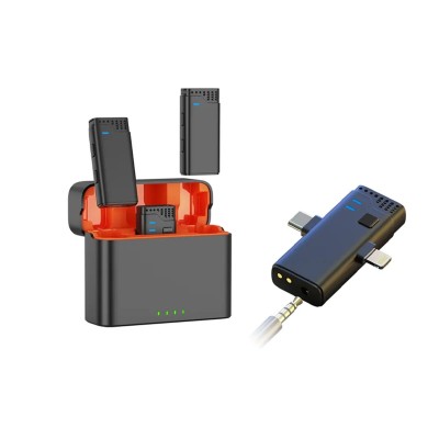 DUAL WIRELESS MIC  POWER:7W*2 BATTERY:2400MAH