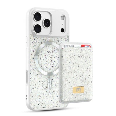 FOR IP11 MAGSAFE DIAMOND GLITTER - WHITE