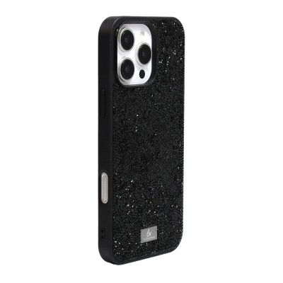 FOR IP11 MAGSAFE DIAMOND GLITTER WITH STAND - BLACK