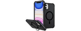 FOR IP11 METAL STAND CASE W CAM LENS BLACK
