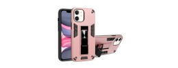 FOR IP11 METAL STAND CASE W CAM LENS PINK