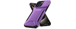 FOR IP12/ 12 PRO METAL STAND CASE W CAM LENS PURPLE