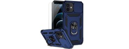 FOR IP12/ 12 PRO STAND CASE W CAM LENS BLUE