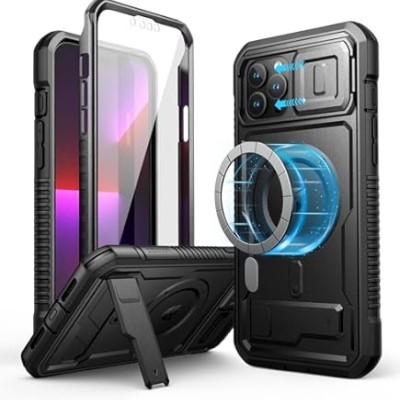 FOR IP13 METAL STAND CASE W CAM LENS GRAY