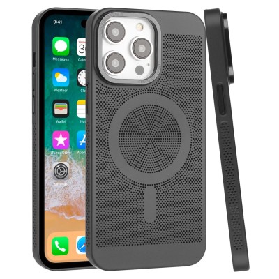 FOR IP13 PRO MAX MAGSAFE SWIVEL CASE BLACK