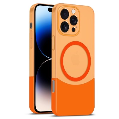 FOR IP14 PRO MAX FEATHER DIAMOND - ORANGE