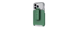 FOR IP14 PRO MAX METAL STAND CASE W CAM LENS GREEN