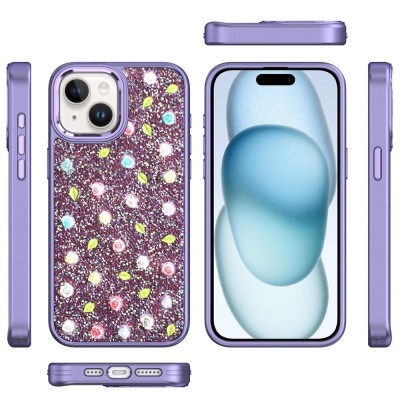 FOR IP15 DIAMOND GLITTER LIP - PURPLE