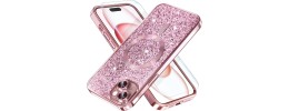 FOR IP15 MAGSAFE DIAMOND GLITTER - PINK