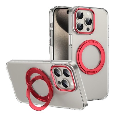 FOR IP15 MAGSAFE SWIVEL CASE RED