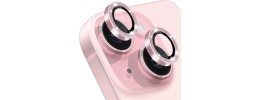 FOR IP15 METAL STAND CASE W CAM LENS PINK