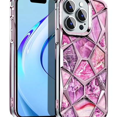 FOR IP15 PRO MAX DIAMOND GLITTER LIP - PINK