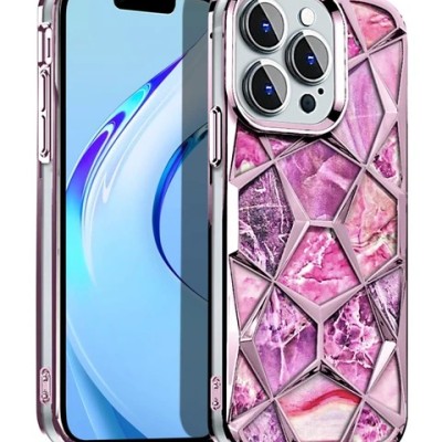 FOR IP15 PRO MAX DIAMOND GLITTER LIP - PURPLE