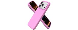FOR IP15 PRO MAX METAL STAND CASE W CAM LENS PINK