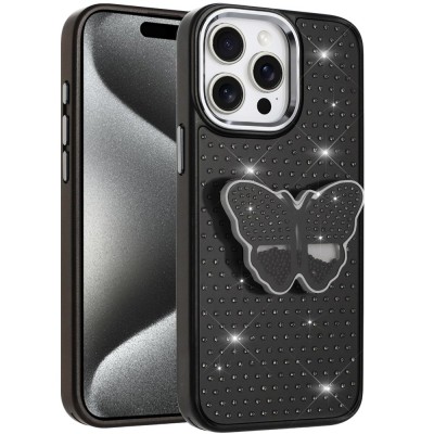 FOR IP16 FEATHER DIAMOND - BLACK