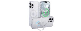 FOR IP16 MAGSAFE DIAMOND GLITTER WITH STAND - GRAY
