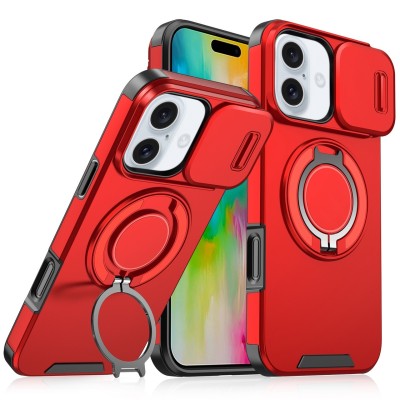 FOR IP16 MAGSAFE SWIVEL CASE RED